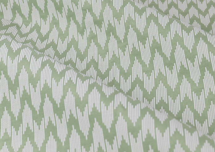 Hutton Pencil Pleat, Sage - Ready Made Curtains - Image 4